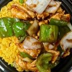 Best Chicken w. Green Pepper & Onion (Lunch Combo) in Newport News, VA